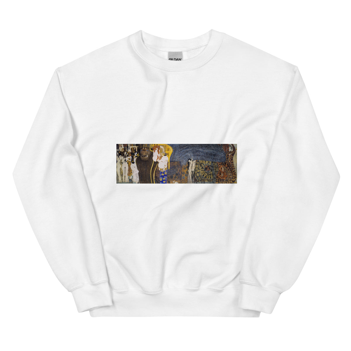 White Sweater Gustav Klimt The Hostile Powers Famous Painting Essential