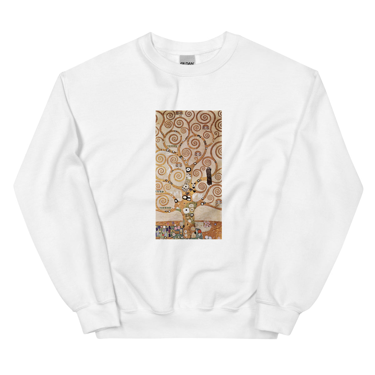 White Sweater Gustav Klimt L Arbre De Vie Famous Painting Essential