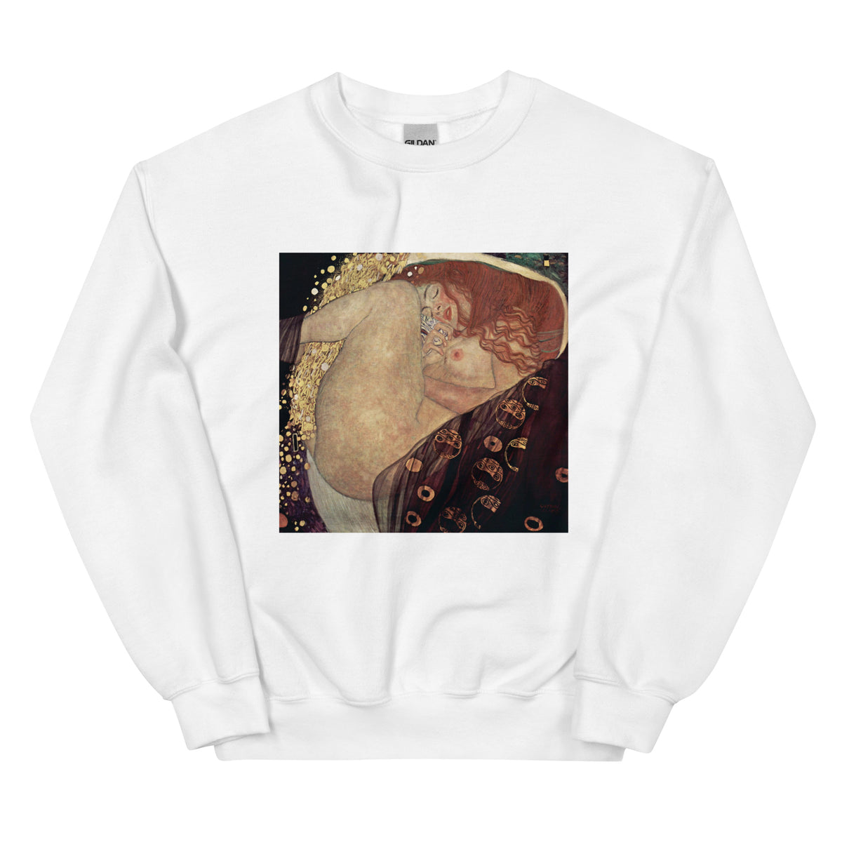 White Sweater Gustav Klimt Danae Famous Painting Essential