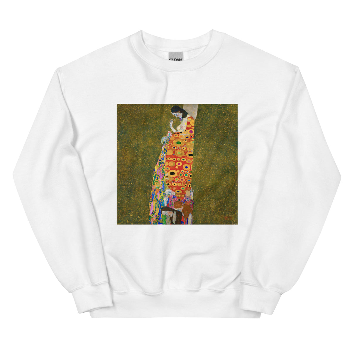 White Sweater Gustav Klimt Hope II Famous Painting Essential