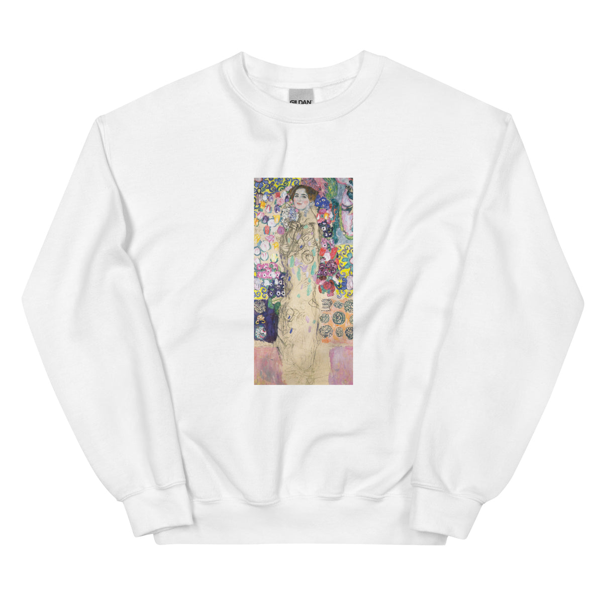 White Sweater Gustav Klimt Portrait Of Maria Munk Famous Painting Essential