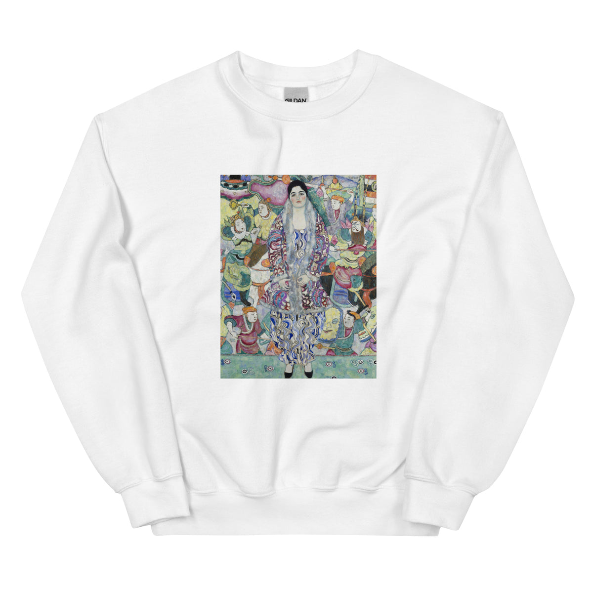 White Sweater Gustav Klimt Portrait Of Friederike Maria Beer Famous Painting Essential