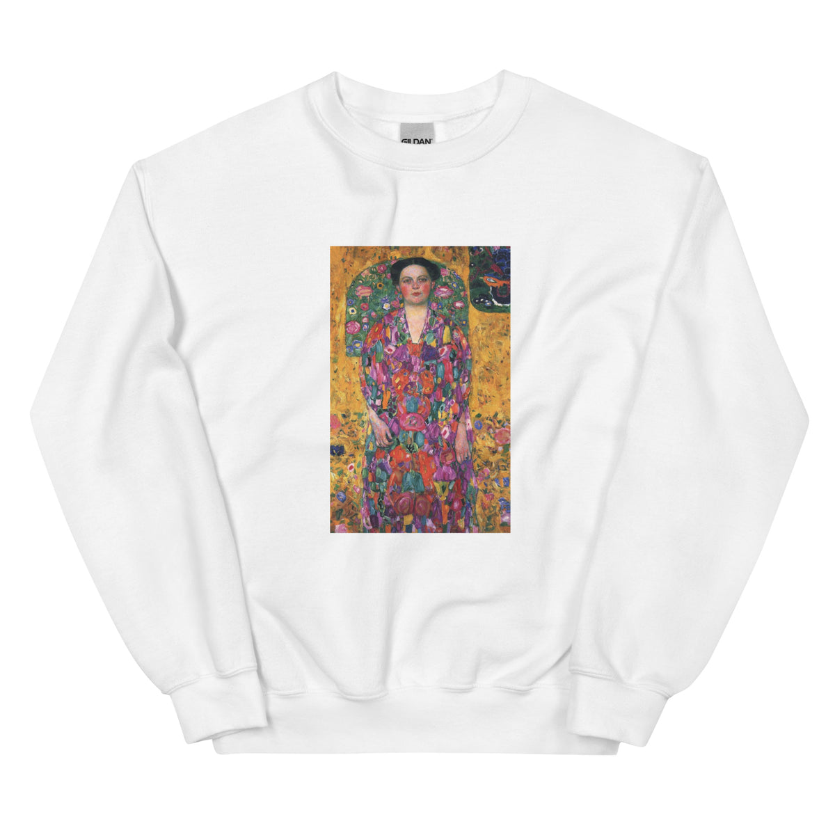 White Sweater Gustav Klimt Portrait Of Eugenia Primavesi Famous Painting Essential