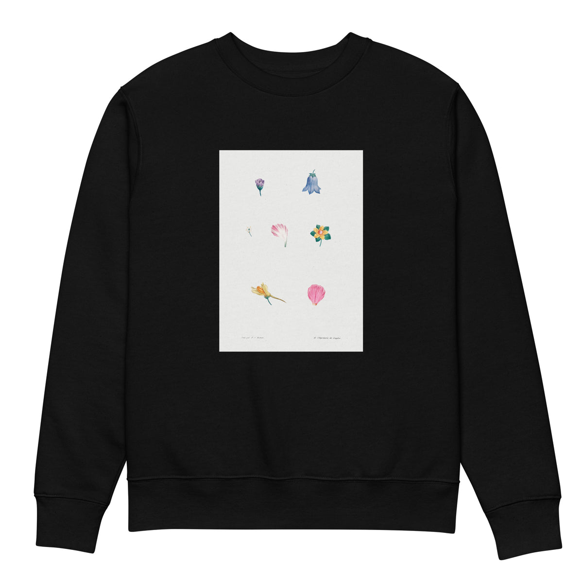 Black Sweater Flower Set Redoute 1759 II Premium