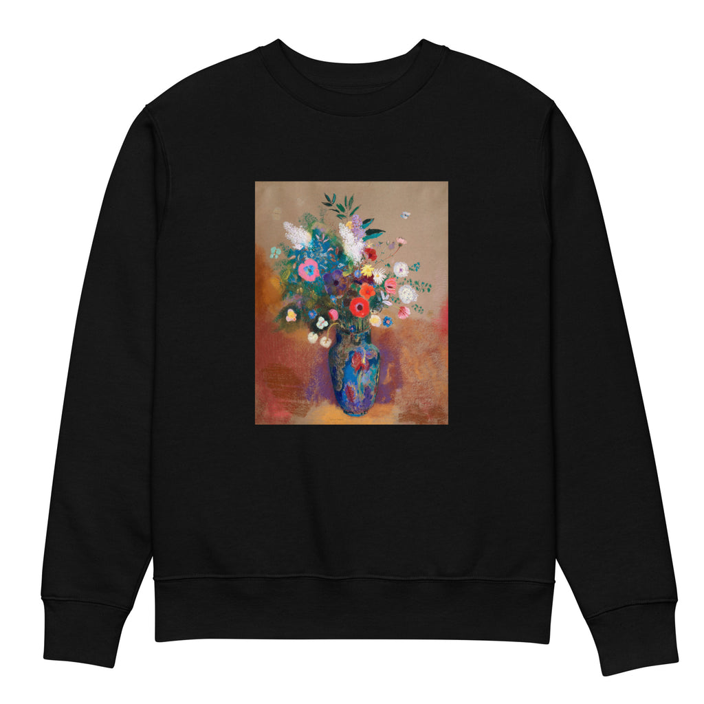 Black Sweater Bouquet Of Flowers 1900 1905 Premium