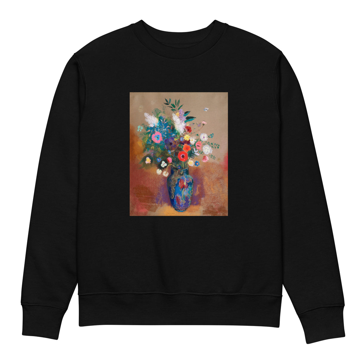 Black Sweater Bouquet Of Flowers 1900 1905 Premium