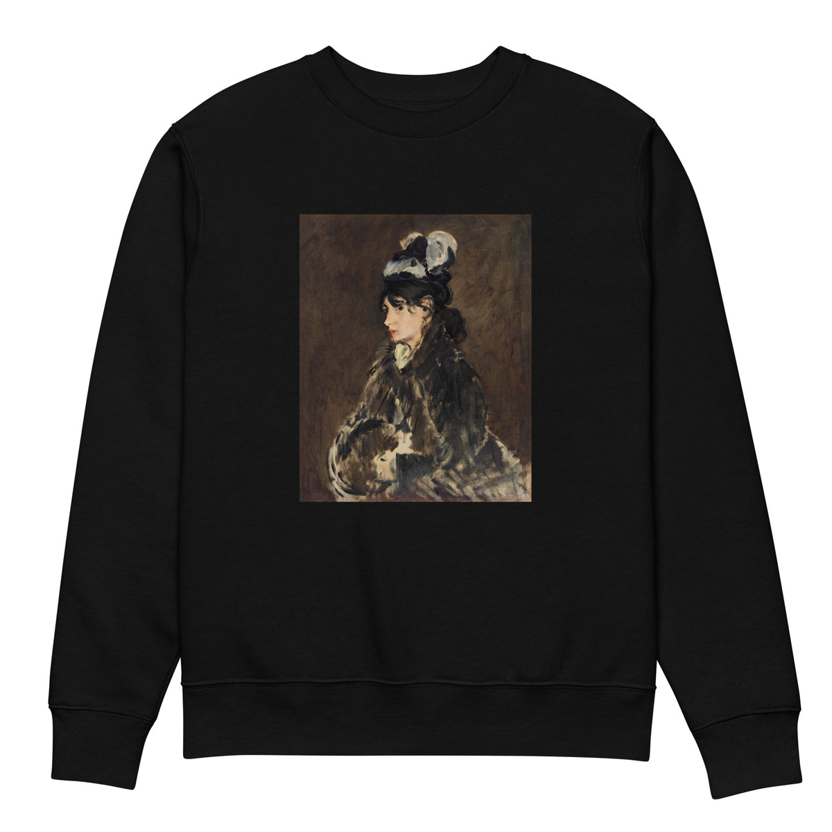 Black Sweater Berthe Morisot C 1869 Painting In High Resolution Premium