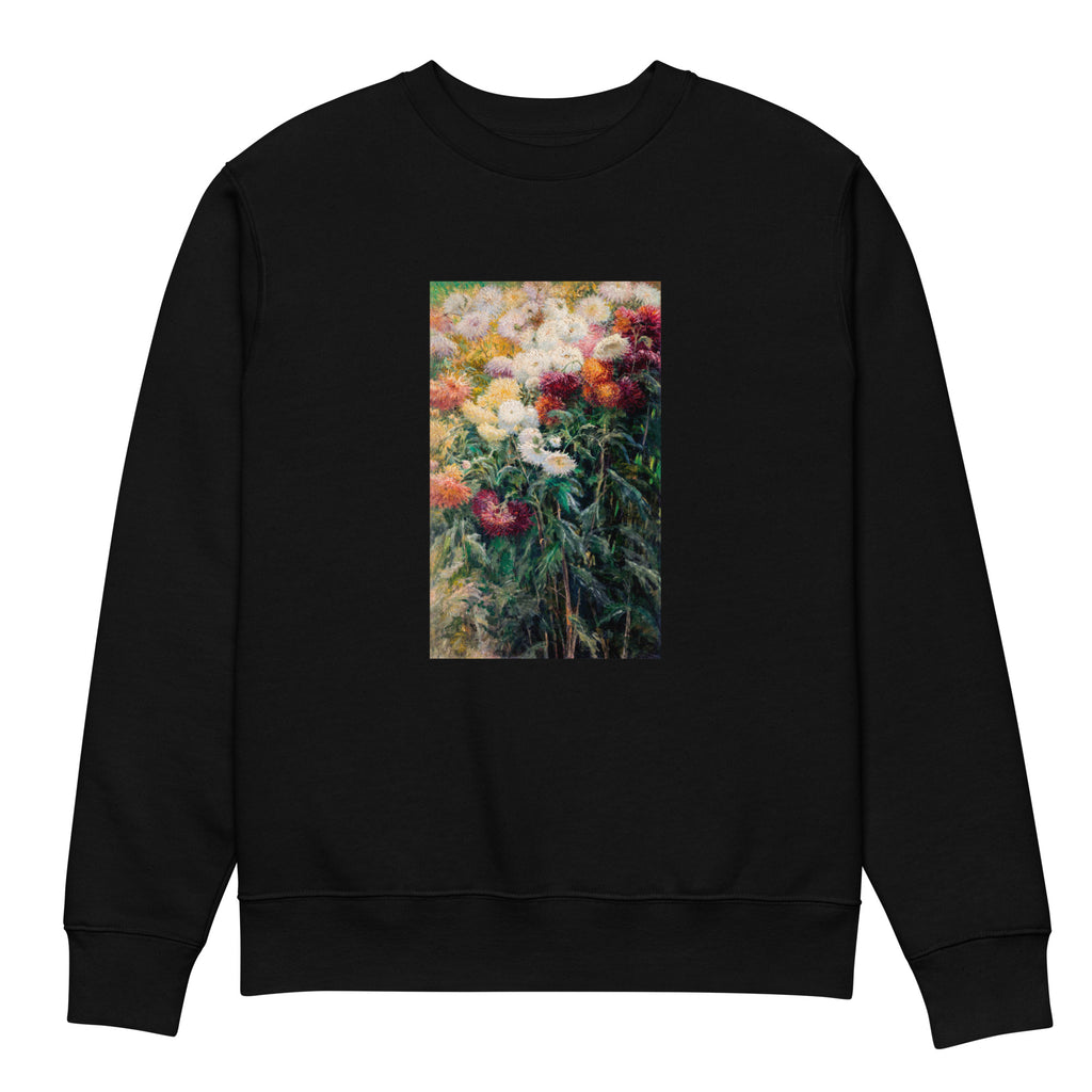 Black Sweater Chrysanthemums In The Garden At Petit Gennevilliers Painting In High Resolution Premium