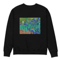 Black Sweater Vincent Van Gogh S Irises Famous Painting Premium