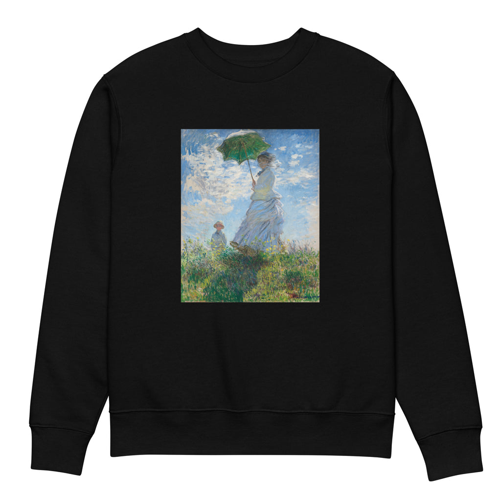 Black Sweater Claude Monet S Madame Monet And Her Son Woman With A Parasol Famous Painting Premium