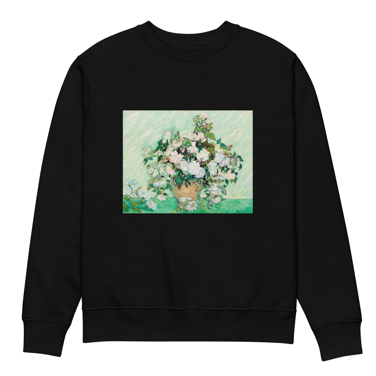 Black Sweater Roses Van Gogh Nga Premium