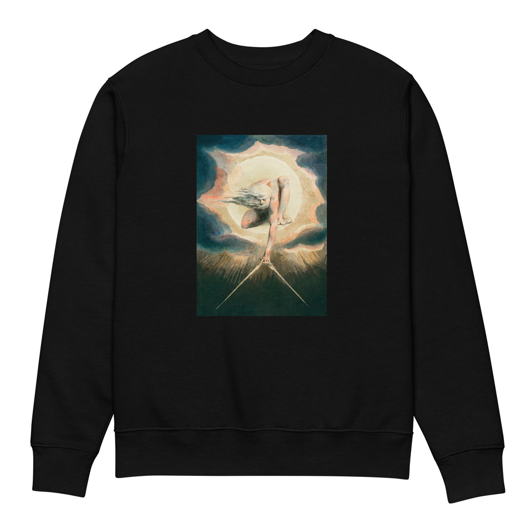 Black Sweater Ancient Of Days Setting A Compass To The Earth Illustration - William Blake 1794 Premium