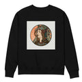Black Sweater Stained Glass Fouquet Mucha VI Premium