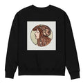 Black Sweater Stained Glass Fouquet Mucha VII Premium