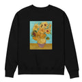 Black Sweater Vincent Van Gogh S Vase With Twelve Sunflowers Famous Painting Premium