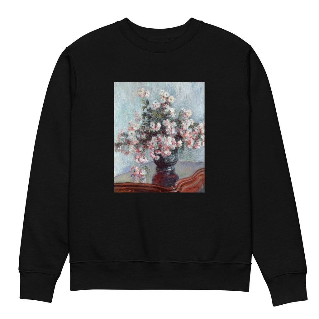 Black Sweater Chrysanthemums Premium