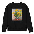 Black Sweater Bouquet Of Sunflowers Premium