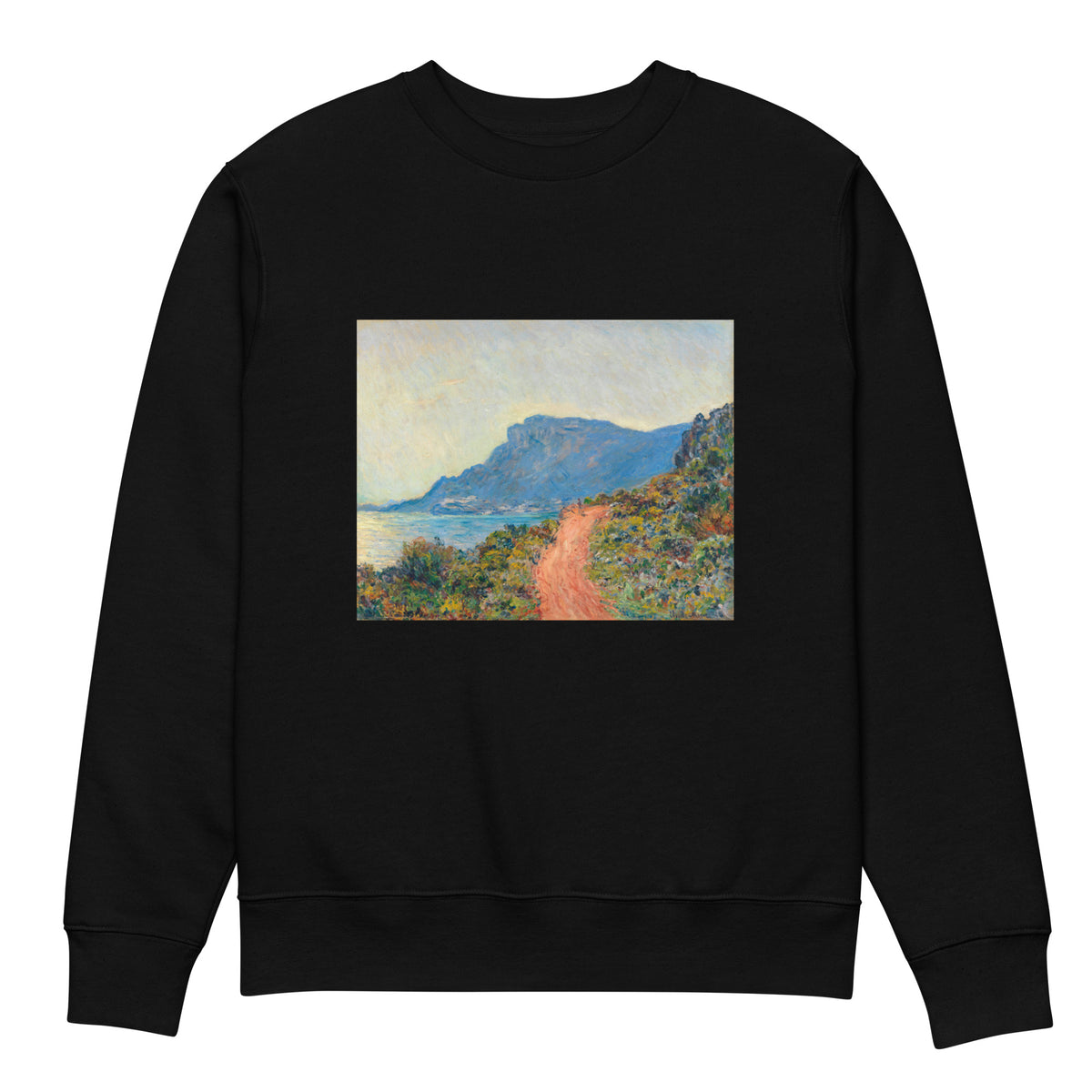 Black Sweater La Corniche Near Monaco Premium