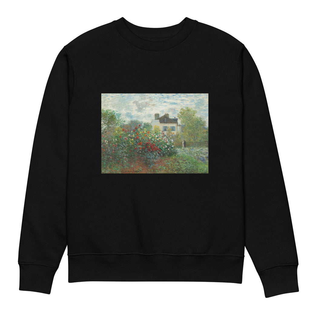 Black Sweater The Artist S Garden In Argenteuil A Corner Of The Garden With Dahlias Premium