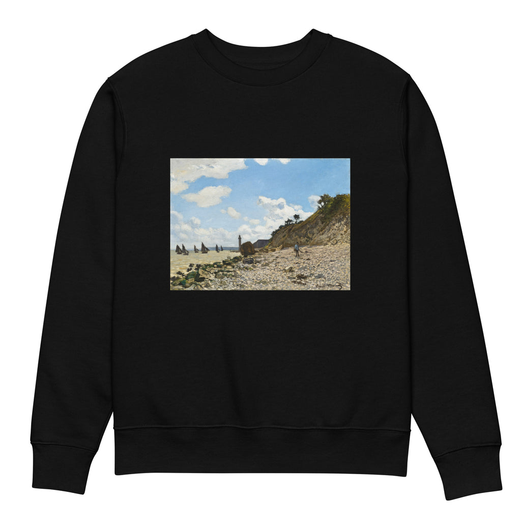Black Sweater The Beach At Honfleur Premium