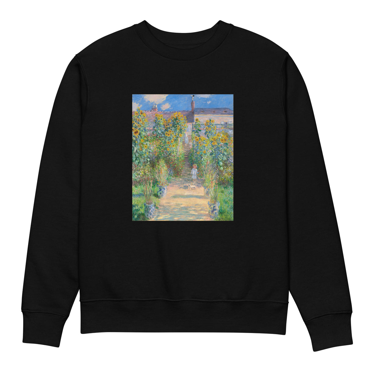 Black Sweater The Artist S Garden At Vetheuil Premium