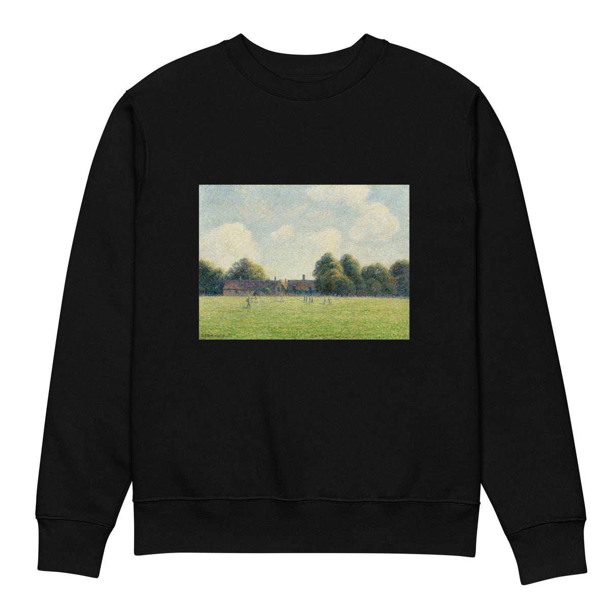 Black Sweater Hampton Court Green Premium