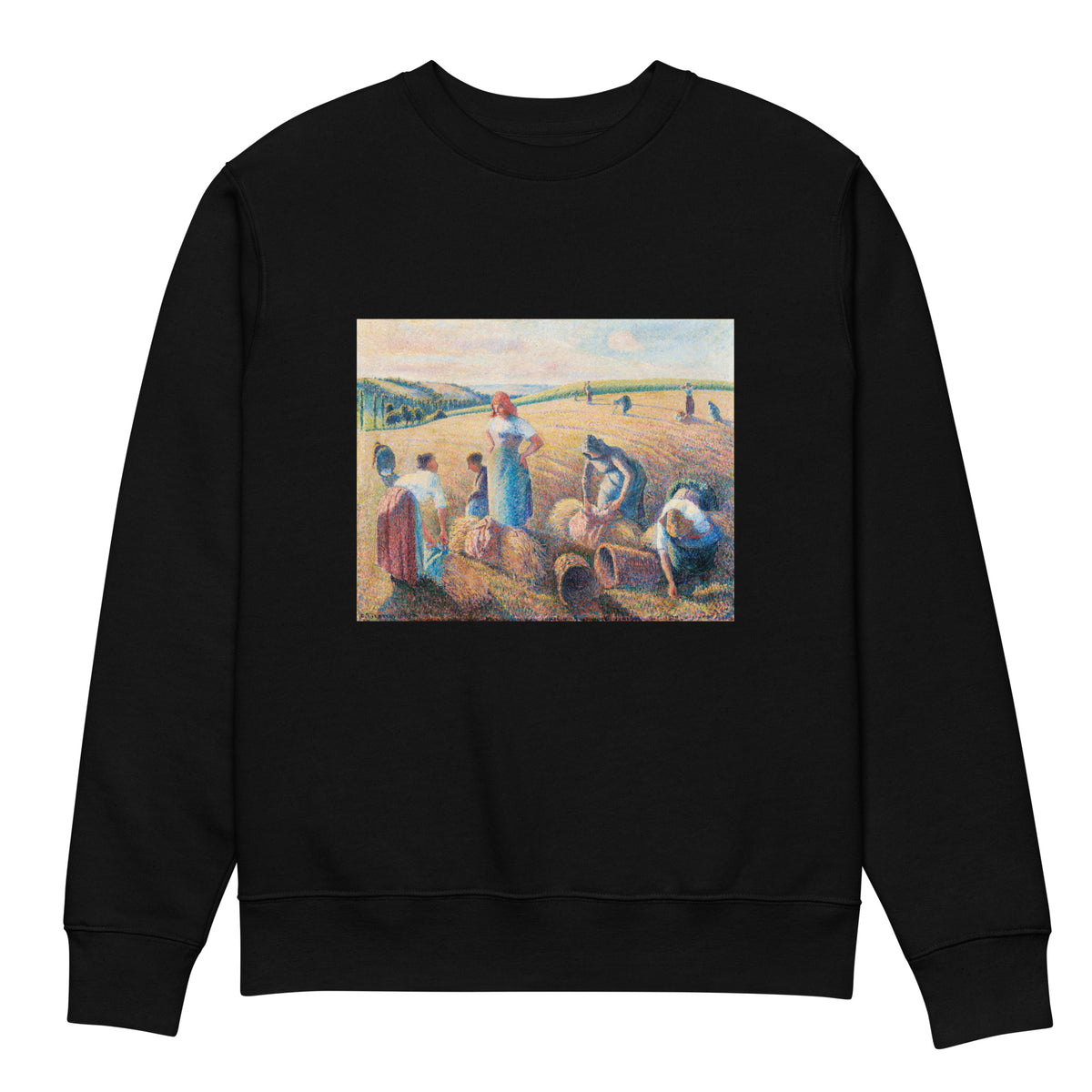 Black Sweater The Gleaners Painting In High Resolution Premium