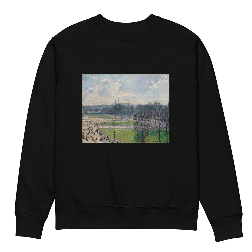 Black Sweater The Garden Of The Tuileries On A Winter Afternoon Premium
