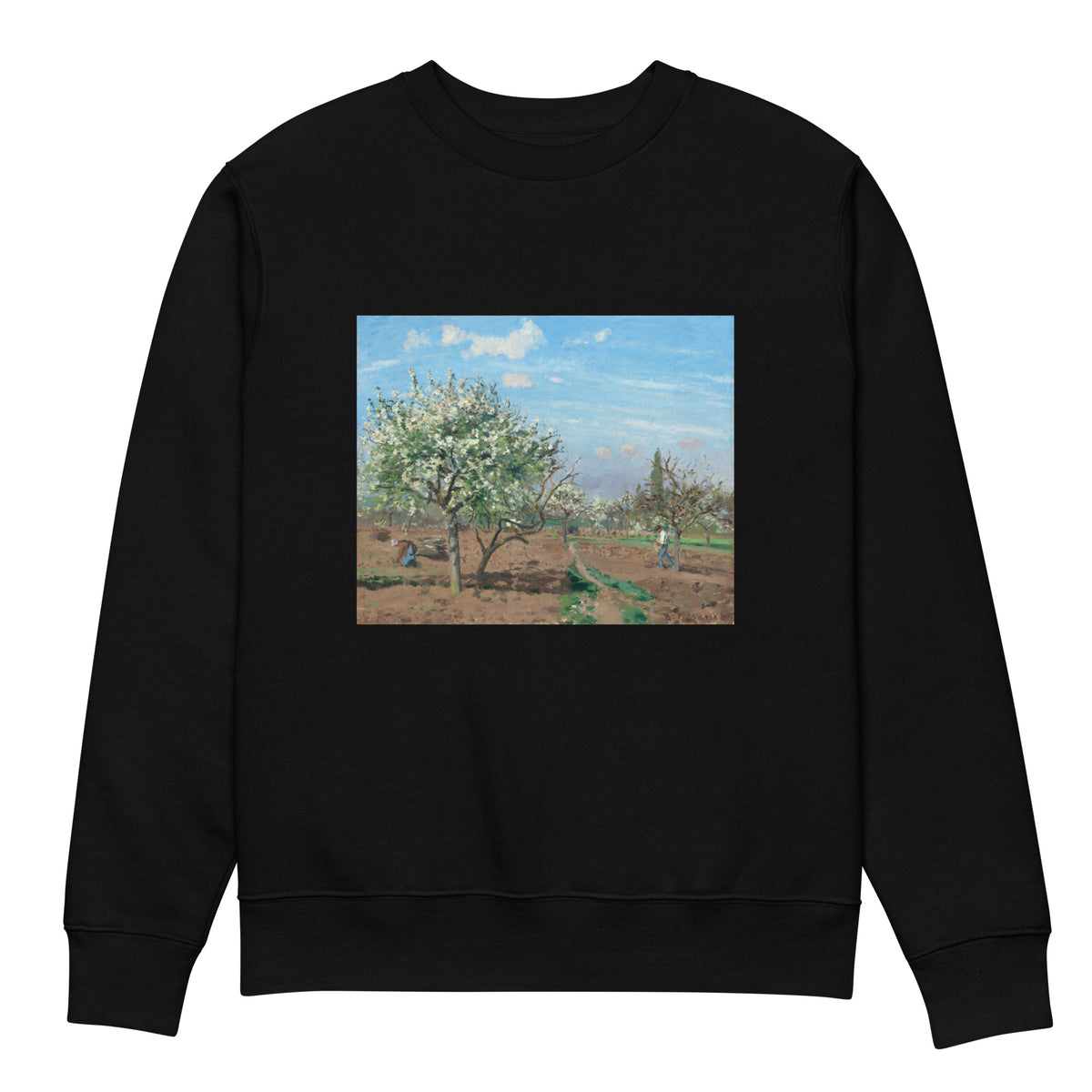 Black Sweater Orchard In Bloom Louveciennes Premium