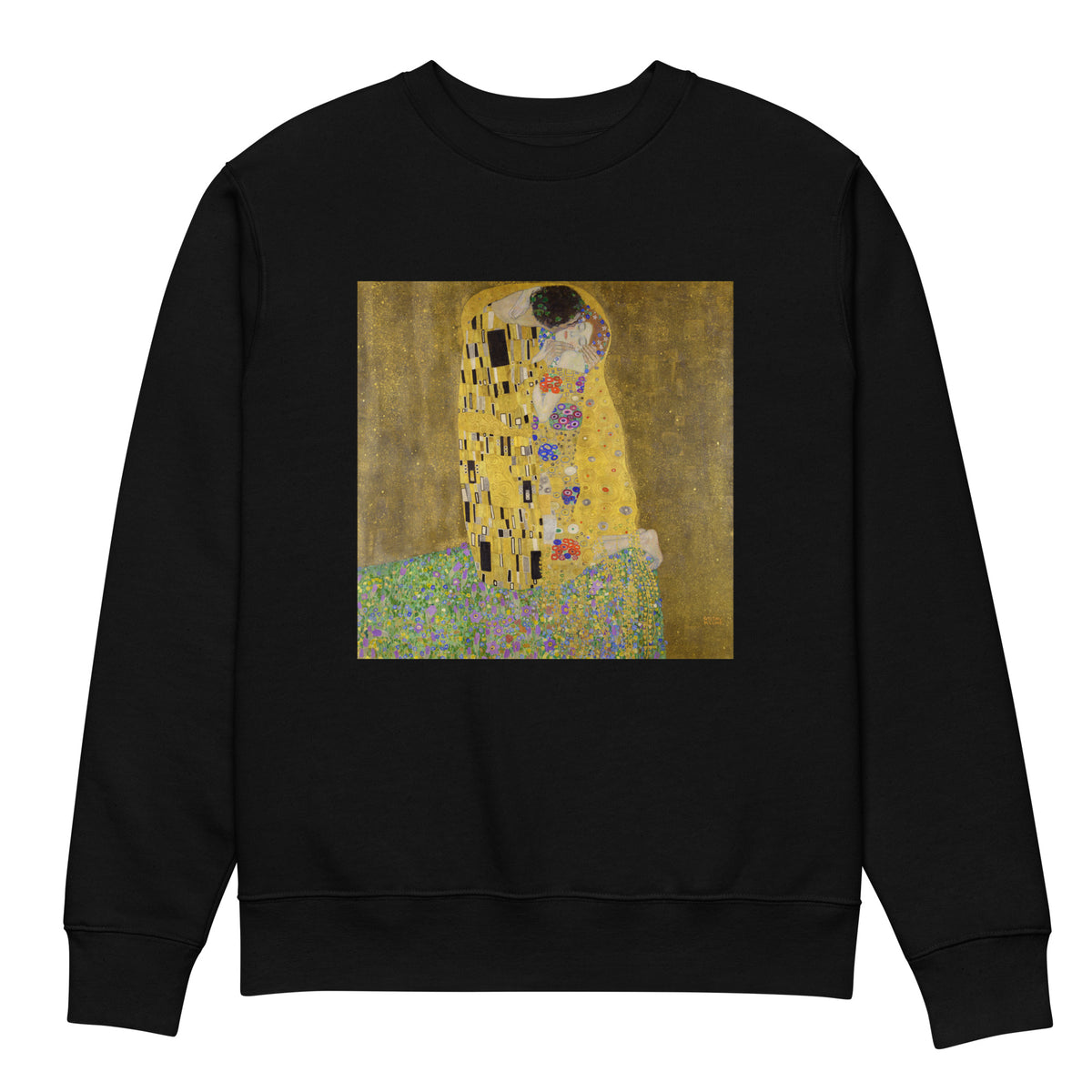 Black Sweater Gustav Klimt The Kiss Famous Painting Premium