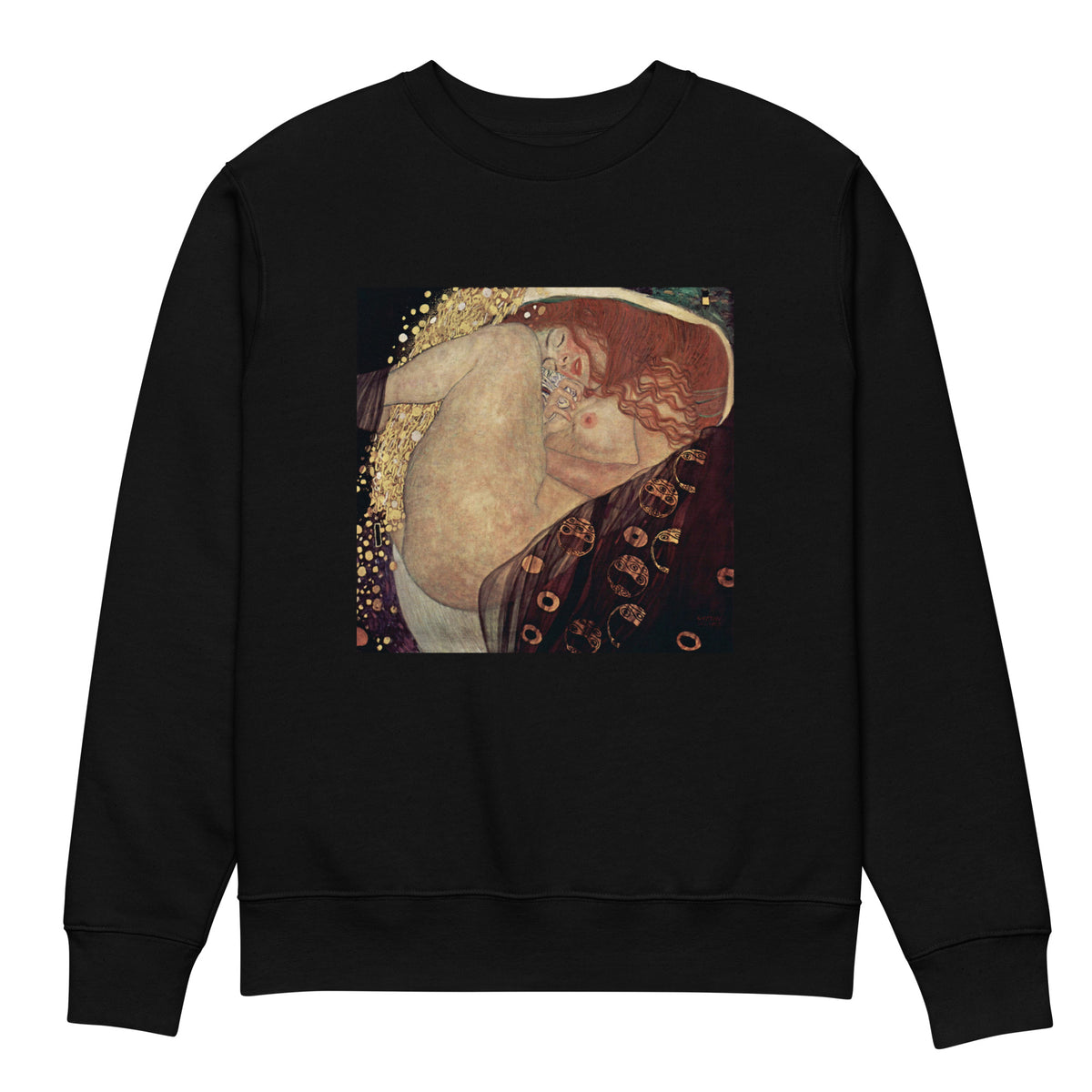 Black Sweater Gustav Klimt Danae Famous Painting Premium