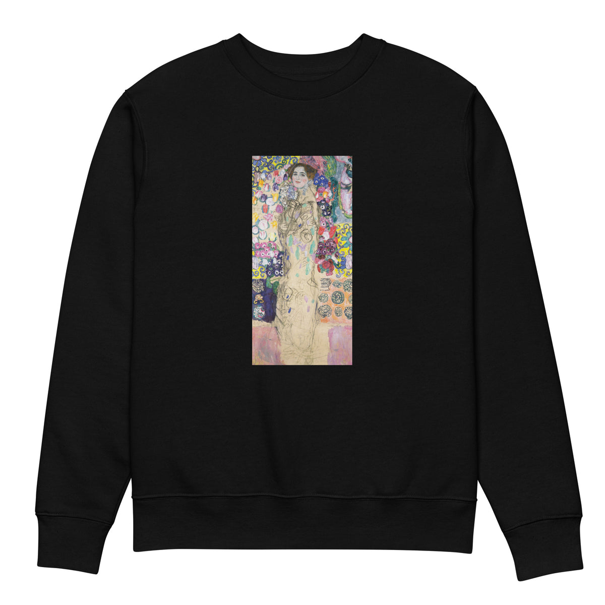 Black Sweater Gustav Klimt Portrait Of Maria Munk Famous Painting Premium