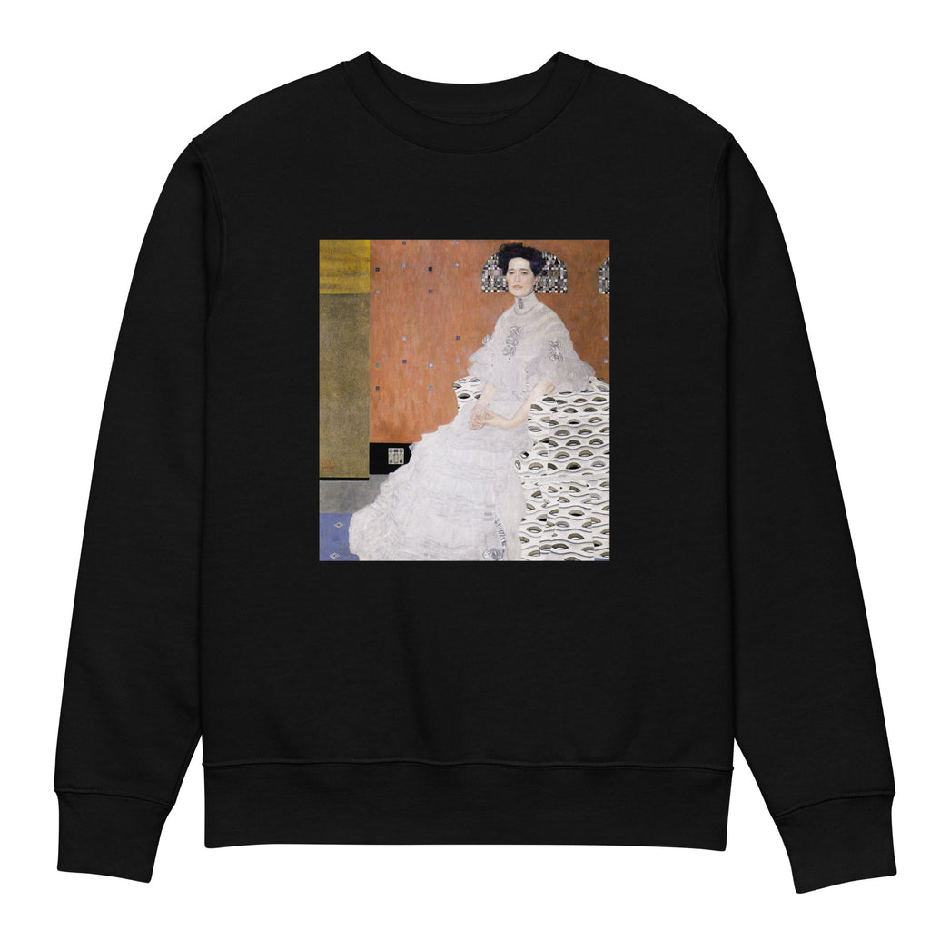 Black Sweater Gustav Klimt Bildnis Fritza Riedler Famous Painting Premium