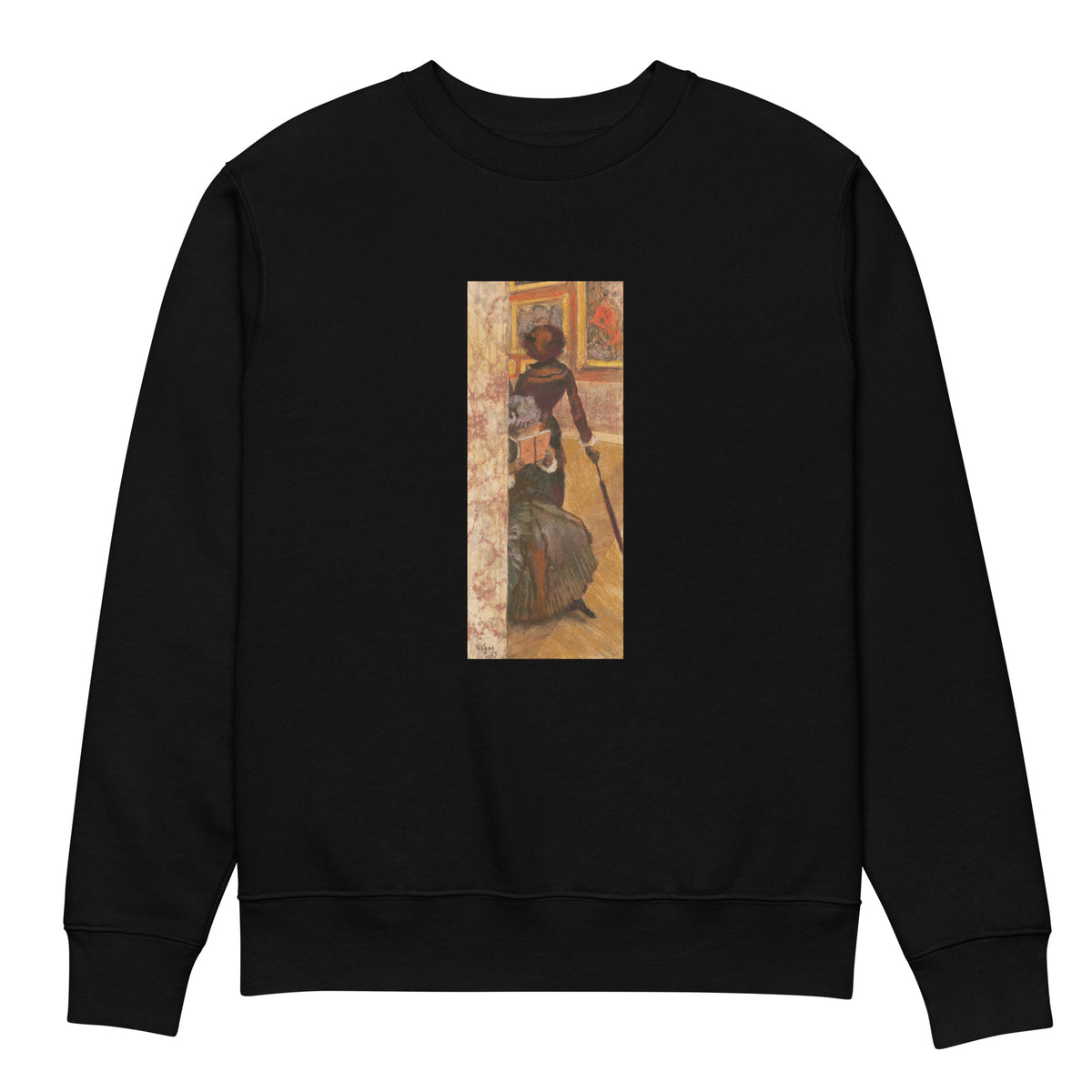 Black Sweater Mary Cassatt At The Louvre The Paintings Gallery Premium