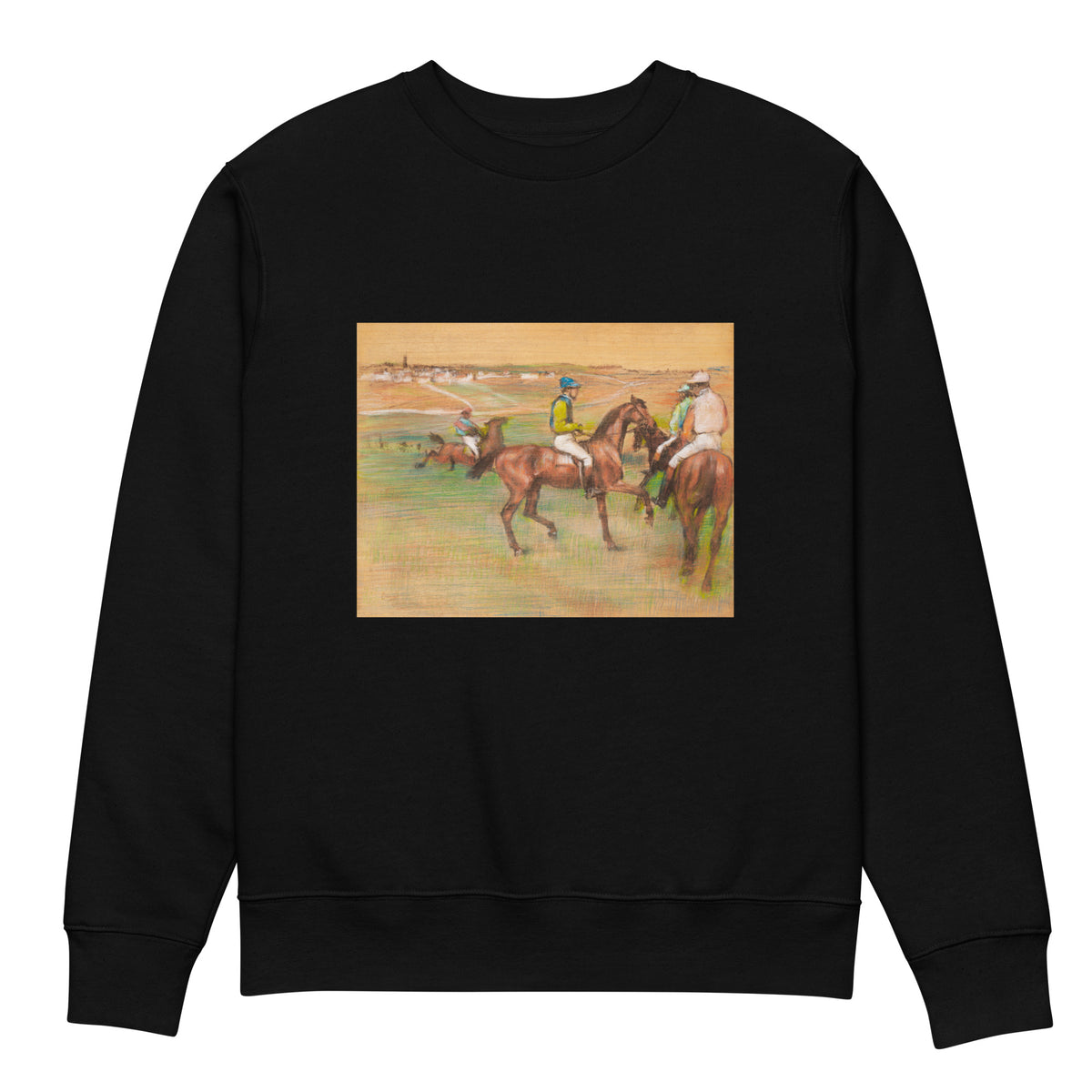 Black Sweater Race Horses Premium
