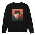 Black Sweater Self Portrait With Bandaged Ear And Pipe Vincent Van Gogh 1889 Premium