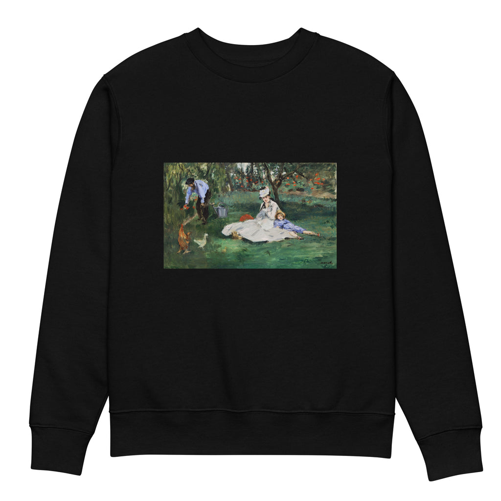 Black Sweater The Monet Family In Their Garden At Argenteuil Premium