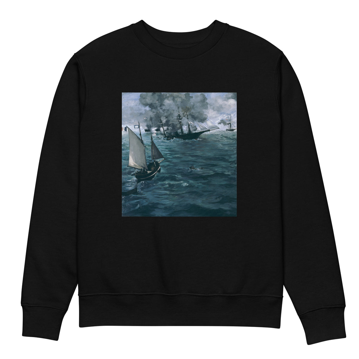 Black Sweater The Battle Of The Kearsarge And The Alabama Edouard Manet 1864 Premium