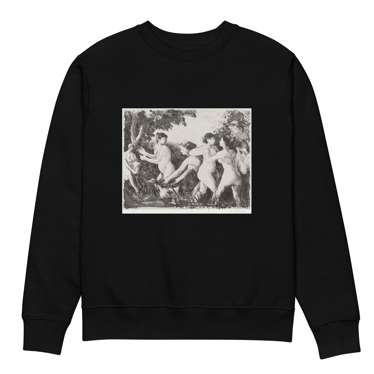 Black Sweater Bathers Wrestling Premium