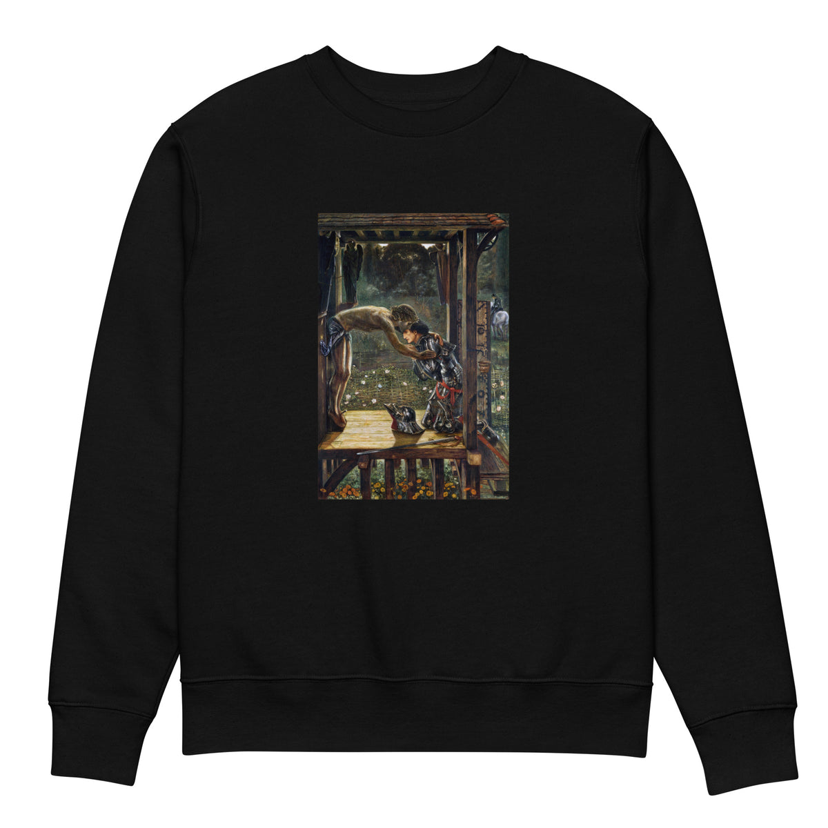 Black Sweater The Merciful Knight Premium
