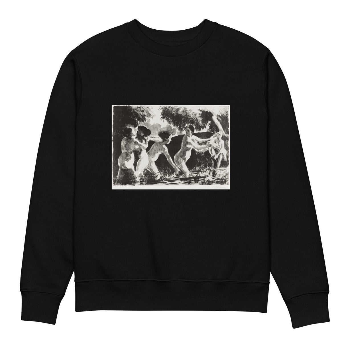 Black Sweater Bathers Wrestling II Premium