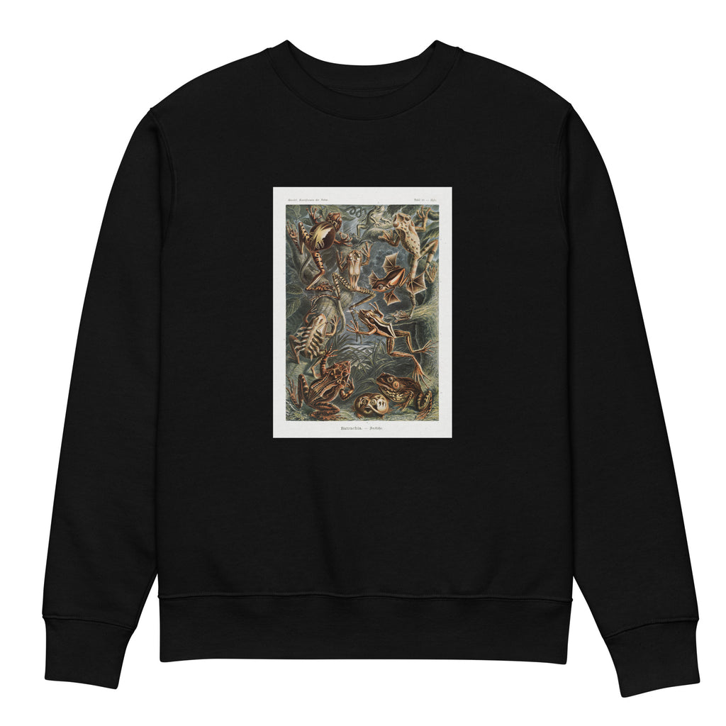 Black Sweater Batrachia Frosche Premium