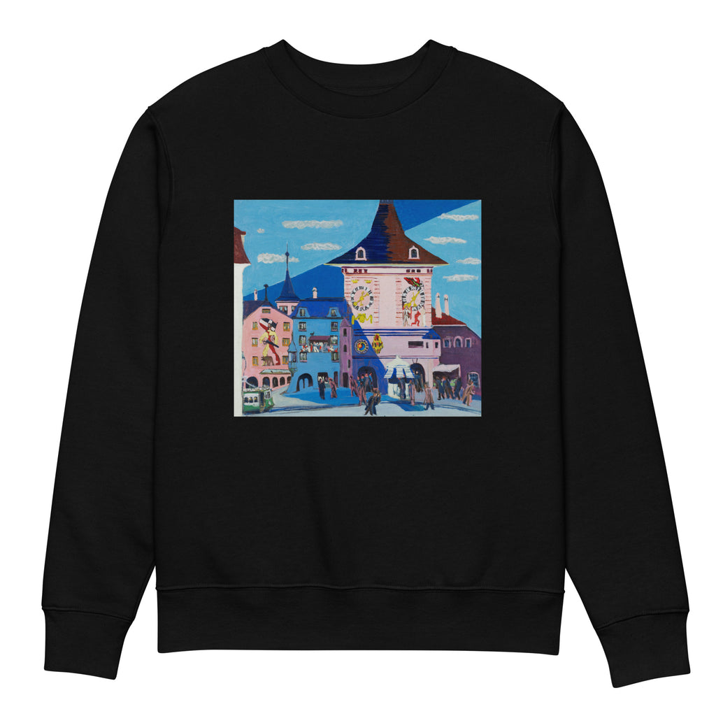 Black Sweater Bern With Belltower Premium