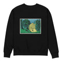 Black Sweater Cemetery In The Forest Print Premium