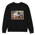 Black Sweater Cows In Spring Print Premium