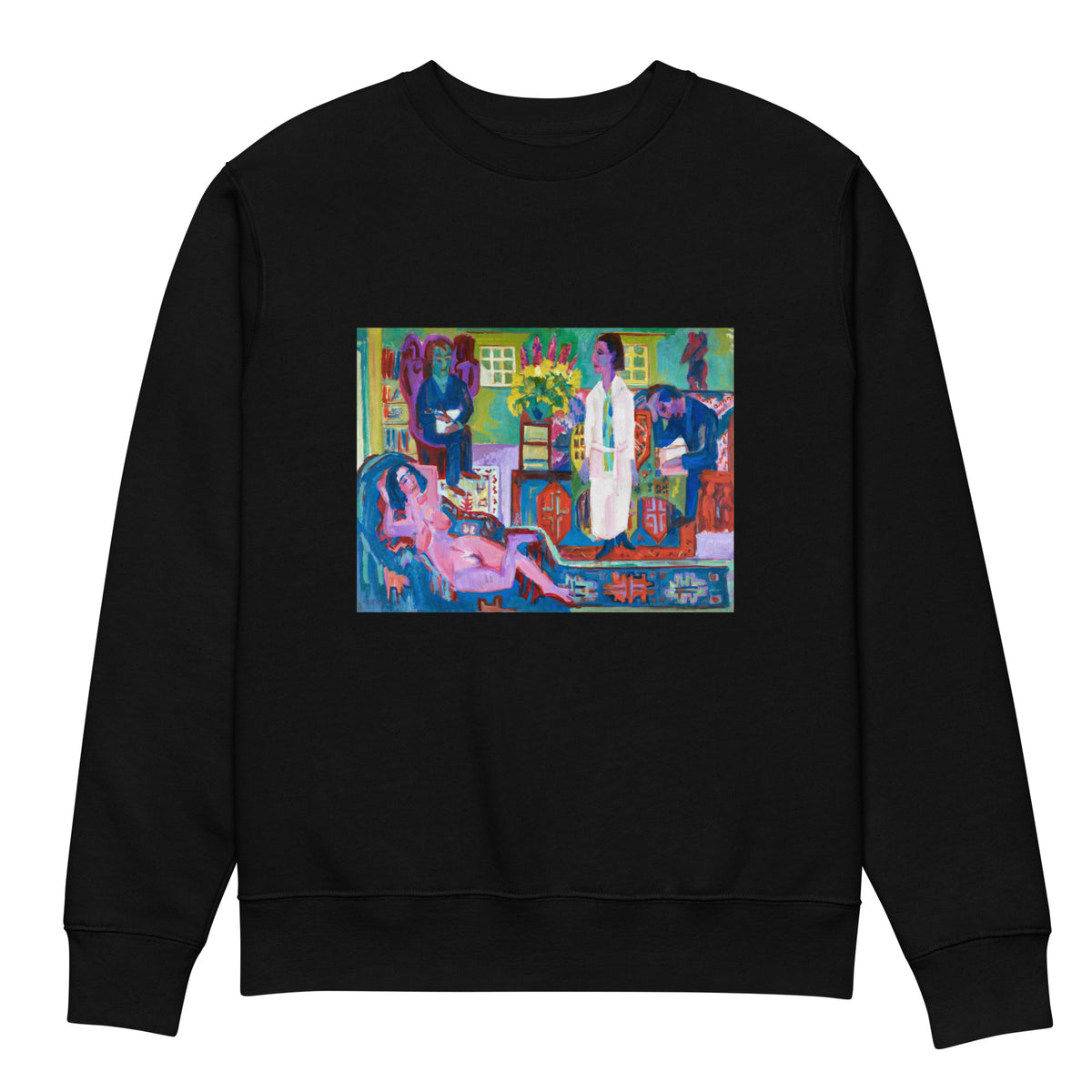 Black Sweater Modern Bohemia Premium
