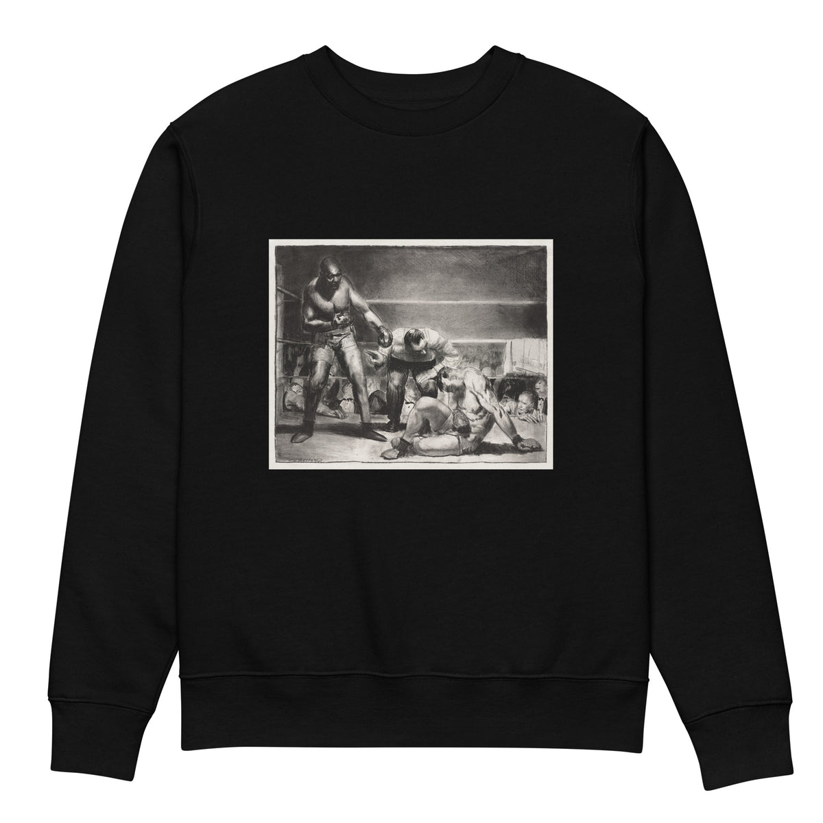 Black Sweater The White Hope Print Premium