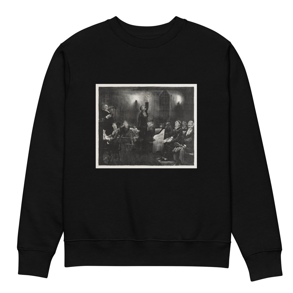 Black Sweater Prayer Meeting Second Stone Print Premium