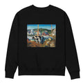 Black Sweater Ox Team Wharf At Matinicus Print Premium