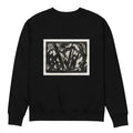 Black Sweater Horse Print Premium